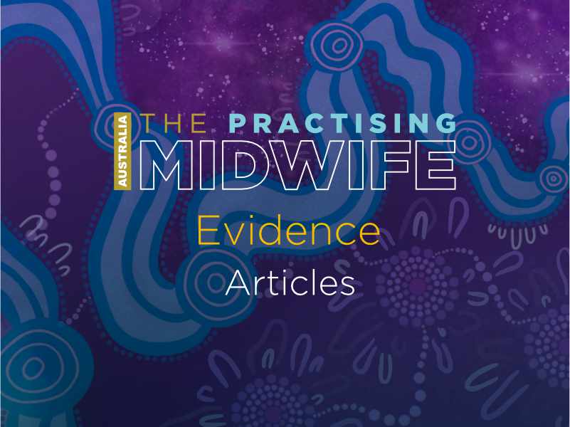 At The Tipping Point: The Challenges and Opportunities for Midwifery Education in Australia